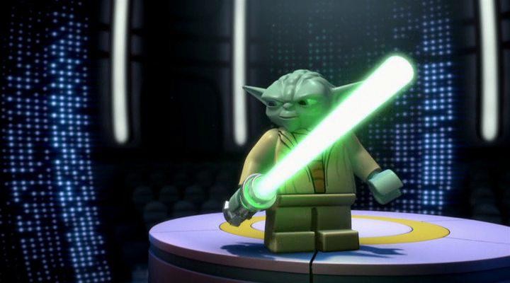 Кадр из фильма ЛЕГО Звездные войны: Хроники Йоды / Lego Star Wars: The Yoda Chronicles (2013)