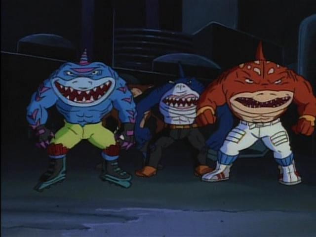 Кадр из фильма Уличные акулы / Street Sharks (1994)