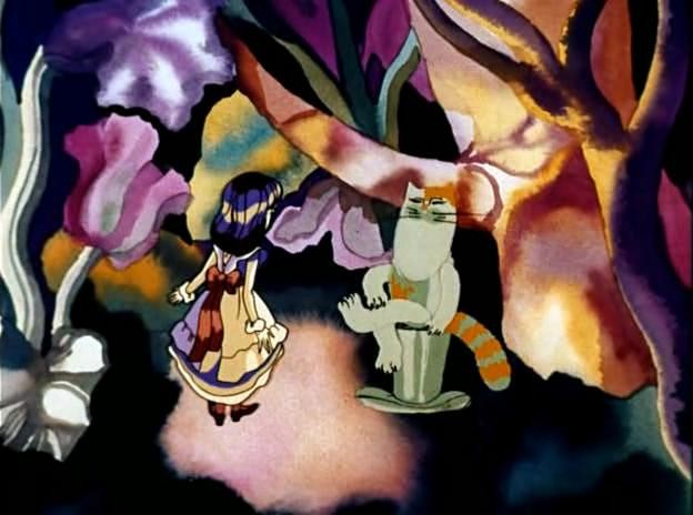 Кадр из фильма Алиса в стране чудес + Алиса в зазеркалье / Alice in Wonderland (1981)