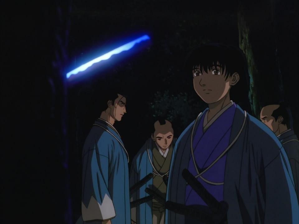 Кадр из фильма Бродяга Кэнсин / Rurouni Kenshin: Meiji Kenkaku Romantan: Tsuioku Hen (1999)