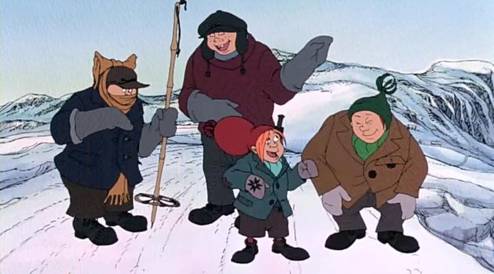 Кадр из фильма Солана, Людвиг и Гурин с лисьим хвостом / Solan, Ludvig og Gurin med reverompa (1998)