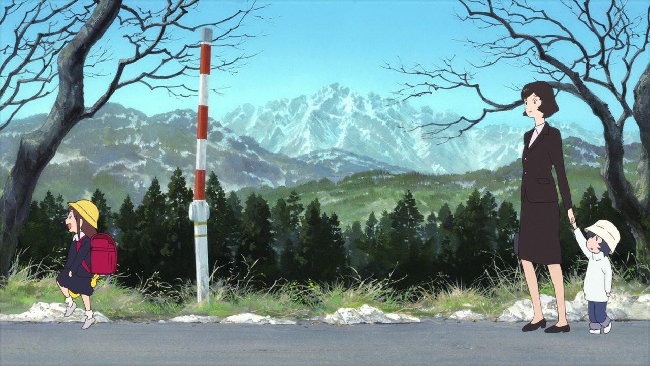 Кадр из фильма Волчьи дети Амэ и Юки / Okami kodomo no Ame to Yuki (2012)