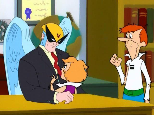 Кадр из фильма Харви Бердмэн, адвокат / Harvey Birdman, Attorney at Law (2000)