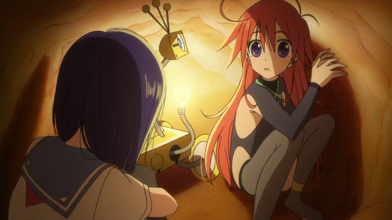 Кадр из фильма Хлопушки-колотушки / Flip Flappers (2016)