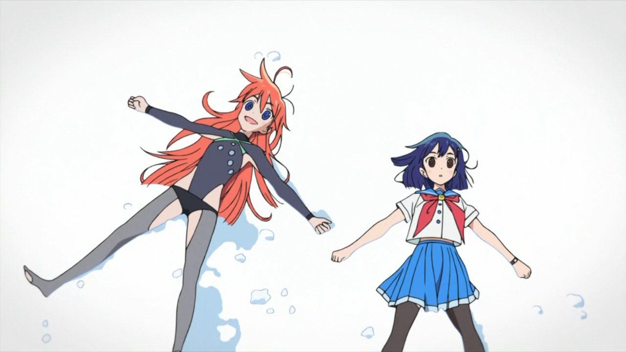 Кадр из фильма Хлопушки-колотушки / Flip Flappers (2016)