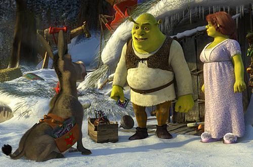 Кадр из фильма Шрек мороз, зеленый нос (Шрэк - Pождество) / Shrek the Halls (2007)