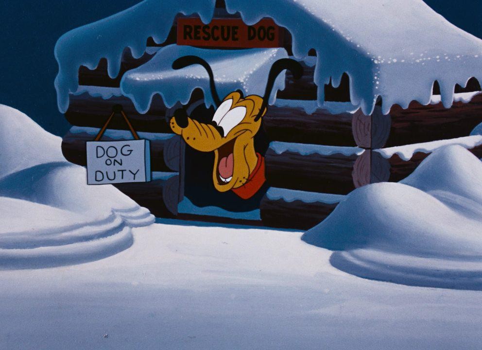 Кадр из фильма Рождество Дональда Дака - Избранное (1935 - 1951) / Donald's Snow Fight (1935)