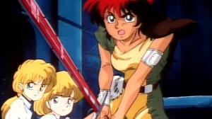 Кадры из фильма Герб Гуды / Onna Senshi Efe & Jiira Guude no Monshou (1990)