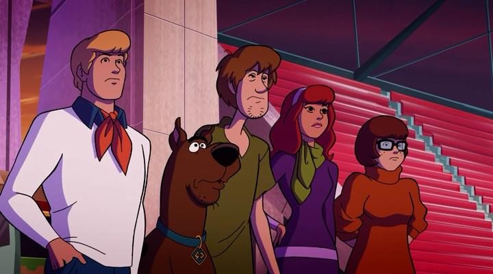 Кадр из фильма Скуби-Ду! и проклятье демона скорости / Scooby-Doo! And WWE: Curse of the Speed Demon (2016)