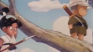 Кадры из фильма Косукэ и Рикимару: Дракон острова Компэй / Kosuke-sama Rikimaru-sama: Konpeitou no Ryuu (1988)
