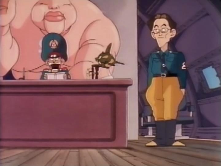 Кадр из фильма Косукэ и Рикимару: Дракон острова Компэй / Kosuke-sama Rikimaru-sama: Konpeitou no Ryuu (1988)