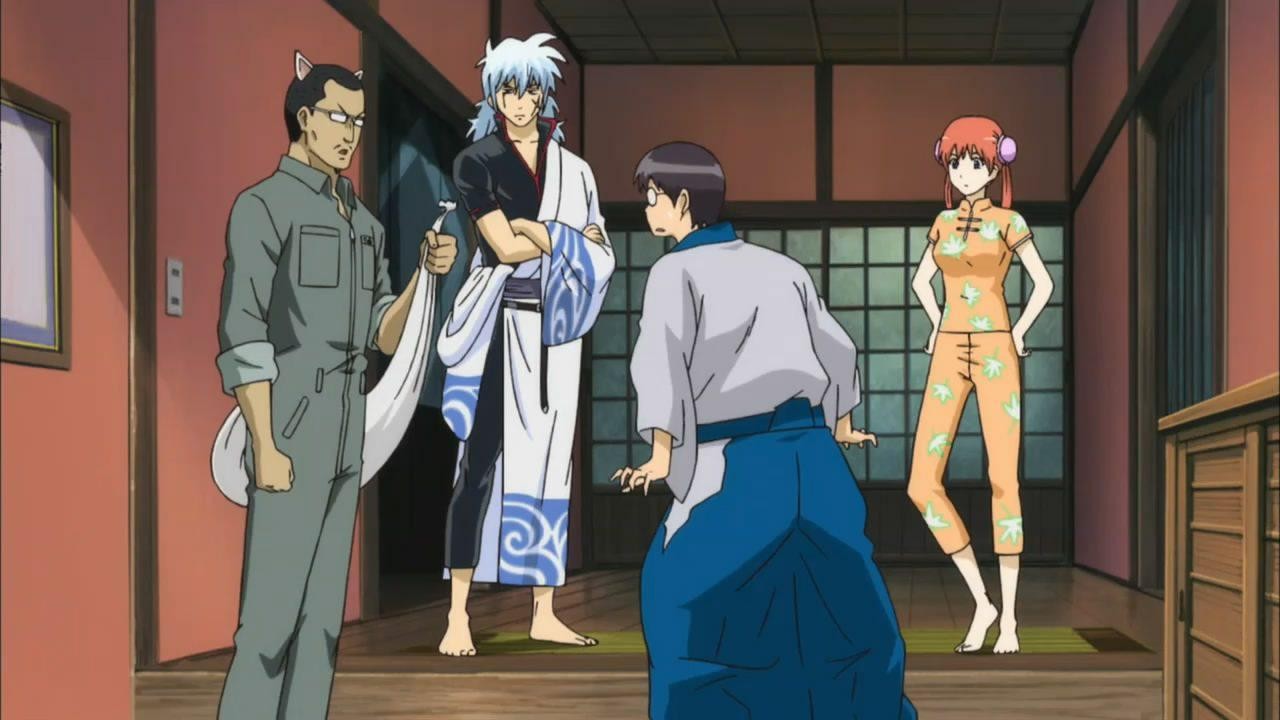 Кадр из фильма Гинтама / Gekijouban Gintama Kanketsu-hen: Yorozuyayo eien nare (2006)