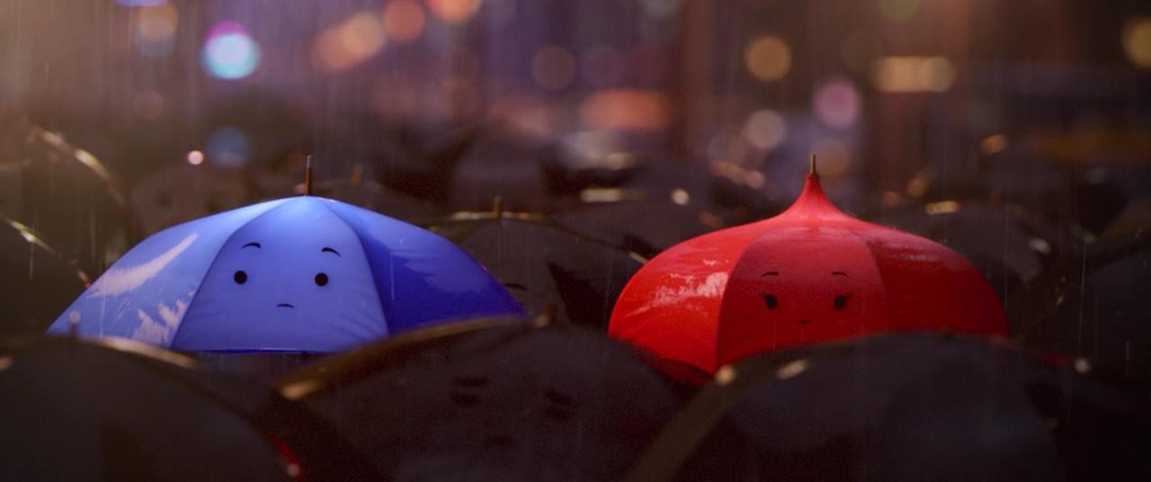 Кадр из фильма Синий зонтик / The Blue Umbrella (2013)