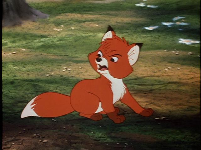 Кадр из фильма Лис и охотничий пес / The Fox and the Hound (1981)