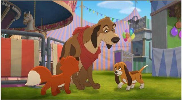 Кадр из фильма Лис и охотничий пес 2 / The Fox and the Hound 2 (2006)