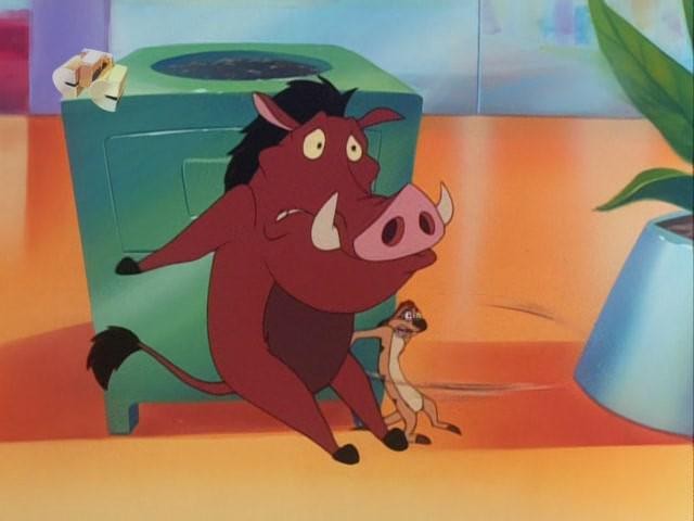 Кадр из фильма Тимон и Пумба / Timon and Pumbaa (1995)