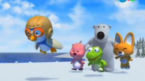 Кадры из фильма Пингвиненок Пороро / Pororo the Little Penguin (2007)