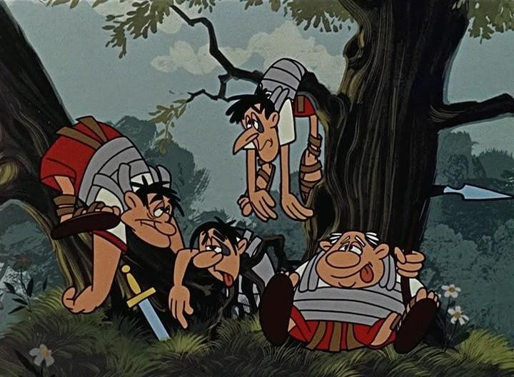 Кадр из фильма Астерикс из Галлии / Astérix le Gaulois (1967)