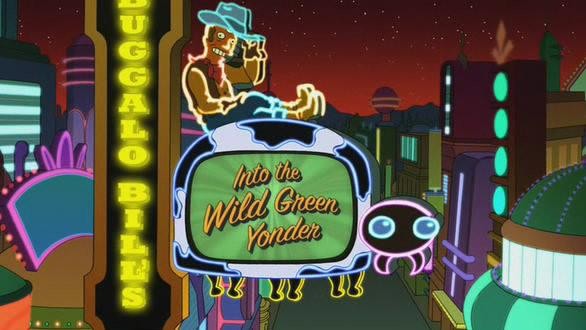 Кадр из фильма Футурама: В дикую зеленую даль / Futurama: Into the Wild Green Yonder (2009)