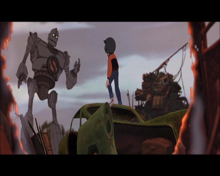 Кадр из фильма Стальной Гигант / The Iron Giant (1999)
