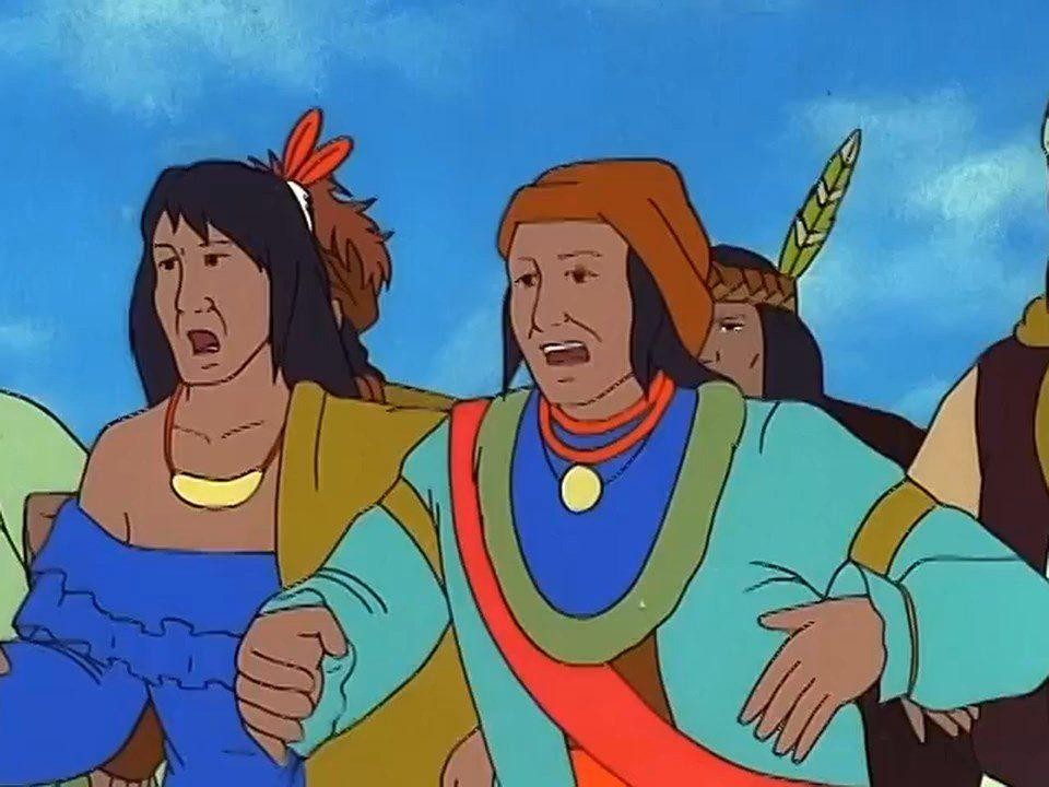 Кадр из фильма Покахонтас принцесса индейцев / Pocahontas: Princess of the American Indians (1997)