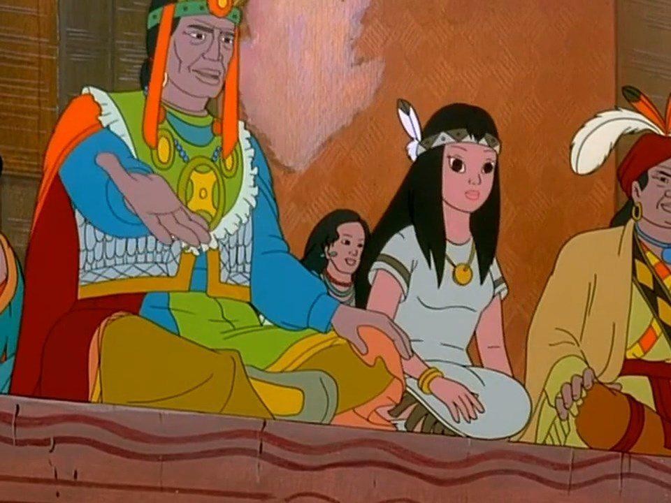 Кадр из фильма Покахонтас принцесса индейцев / Pocahontas: Princess of the American Indians (1997)