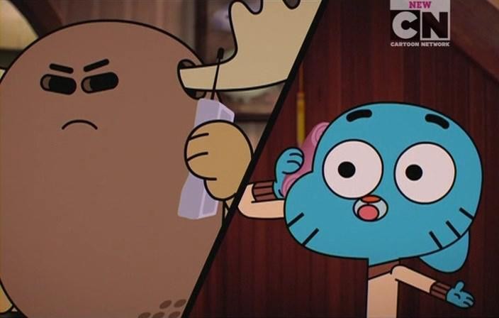 Кадр из фильма Удивительный мир Гамбола / The Amazing World of Gumball (2012)