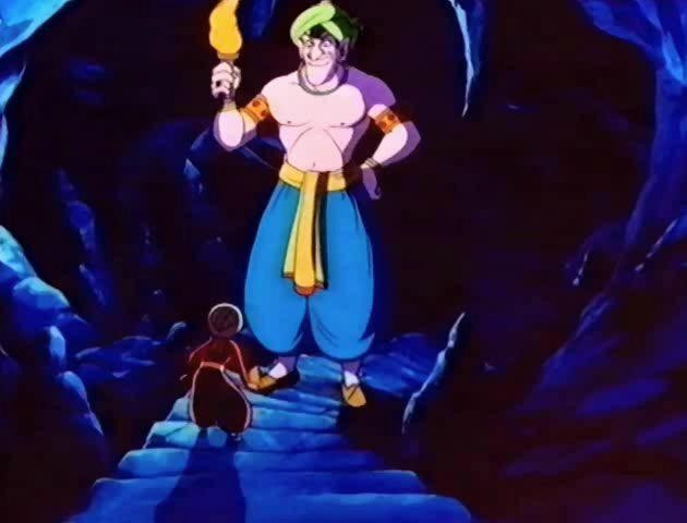 Кадр из фильма Волшебная лампа Аладдина / Sekai Meisaku Douwa: Aladdin to Mahou no Lamp (1982)