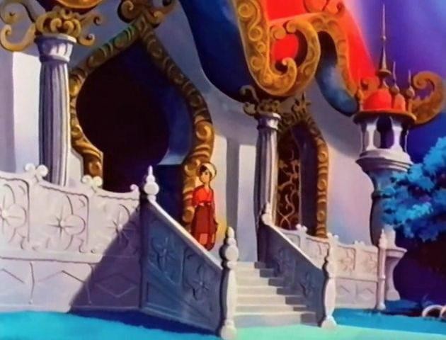 Кадр из фильма Волшебная лампа Аладдина / Sekai Meisaku Douwa: Aladdin to Mahou no Lamp (1982)