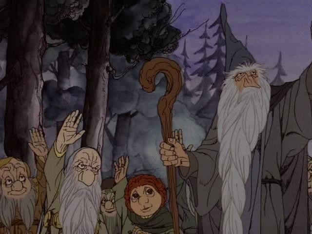 Кадр из фильма Хоббит / The Hobbit (1977)