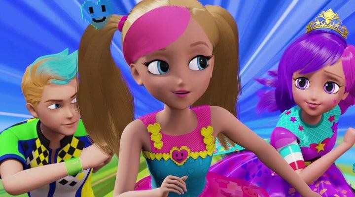 Кадр из фильма Барби: Виртуальный мир / Barbie Video Game Hero (2017)