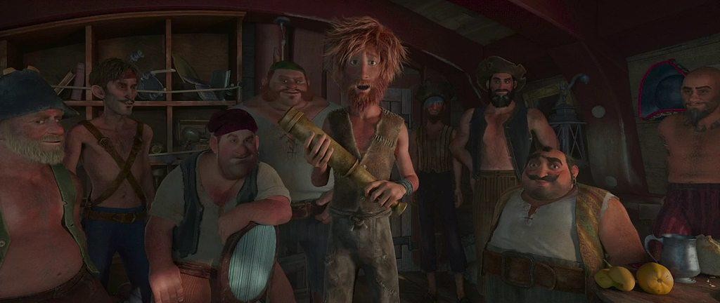 Кадр из фильма Робинзон Крузо: Очень обитаемый остров / Robinson Crusoe (2016)