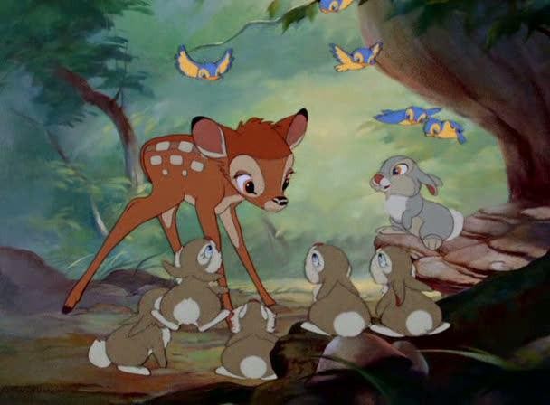 Кадр из фильма Бэмби / Bambi (1942)