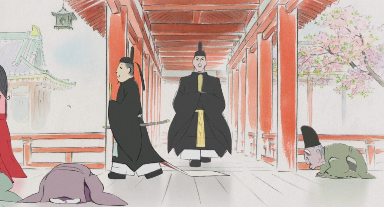 Кадр из фильма Сказание о принцессе Кагуя / Kaguya Hime no Monogatari (2013)
