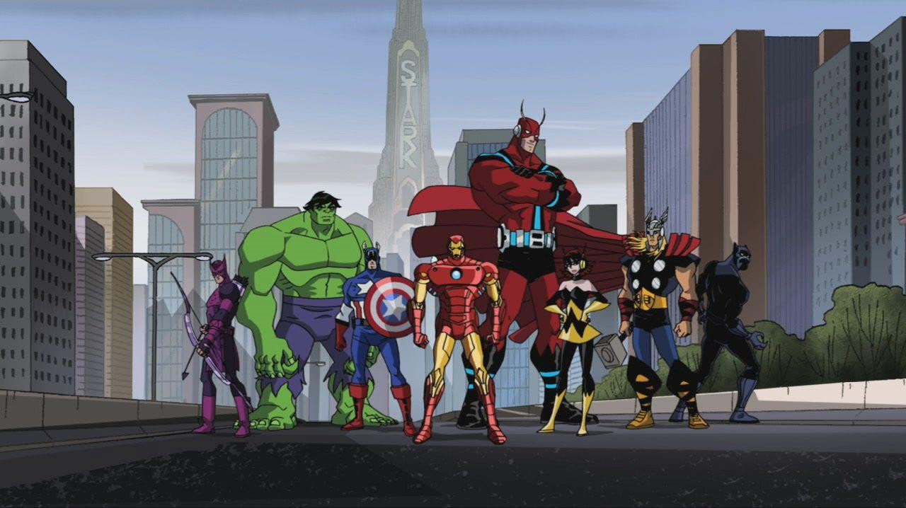 Кадр из фильма Мстители: Могучие герои Земли / The Avengers: Earth's Mightiest Heroes (2010)