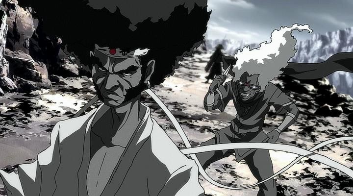 Кадр из фильма Афросамурай / Afro Samurai (2007)