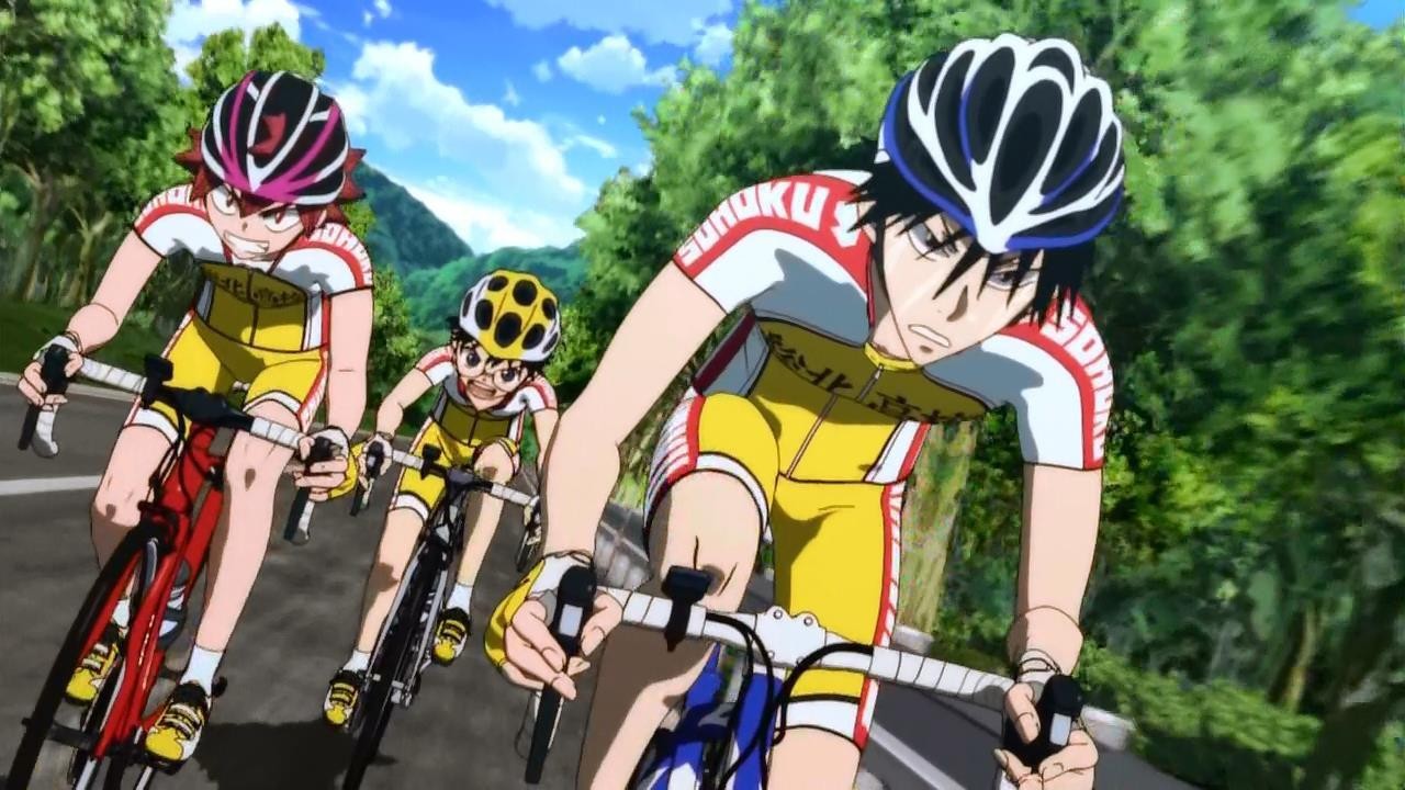 Кадр из фильма Трусливый велосипедист / Yowamushi Pedal (2013)