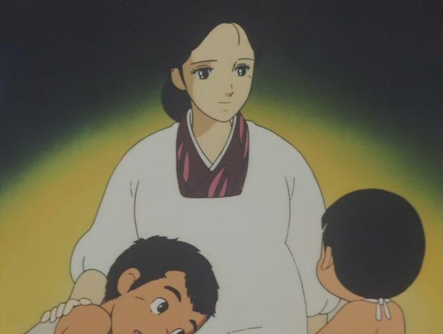 Кадр из фильма Босоногий Гэн / Hadashi no Gen (1983)