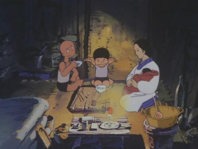 Кадр из фильма Босоногий Гэн / Hadashi no Gen (1983)